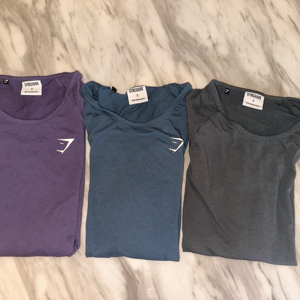 Women’s Gymshark Purple long sleeve tops